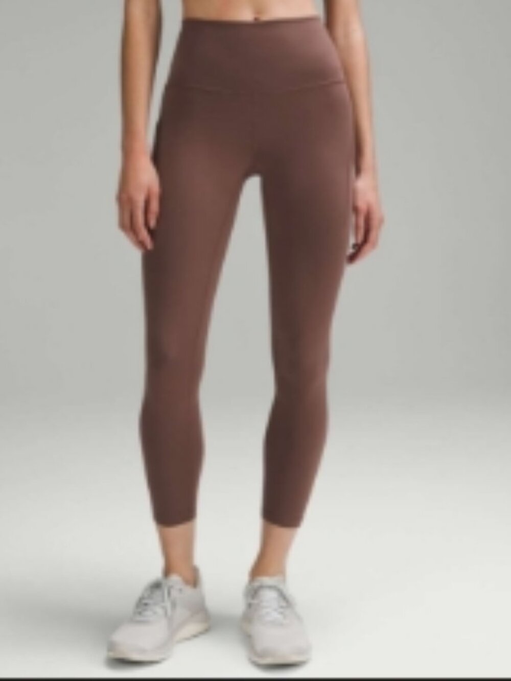 Lululemon Wunder Train High-Rise 25” Dark Oxide Leggings w/ Pockets Size 2